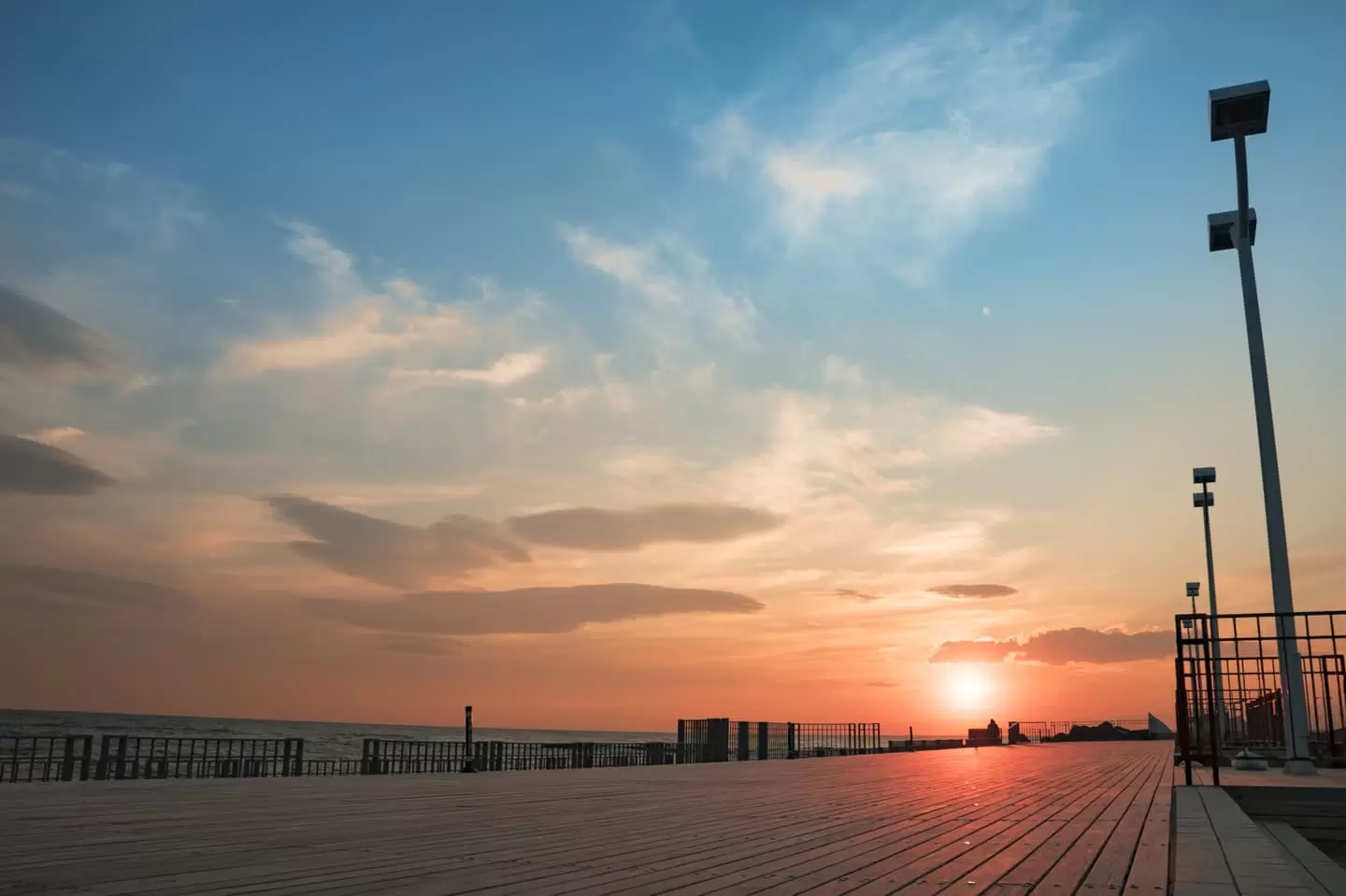 夕暮れの風景